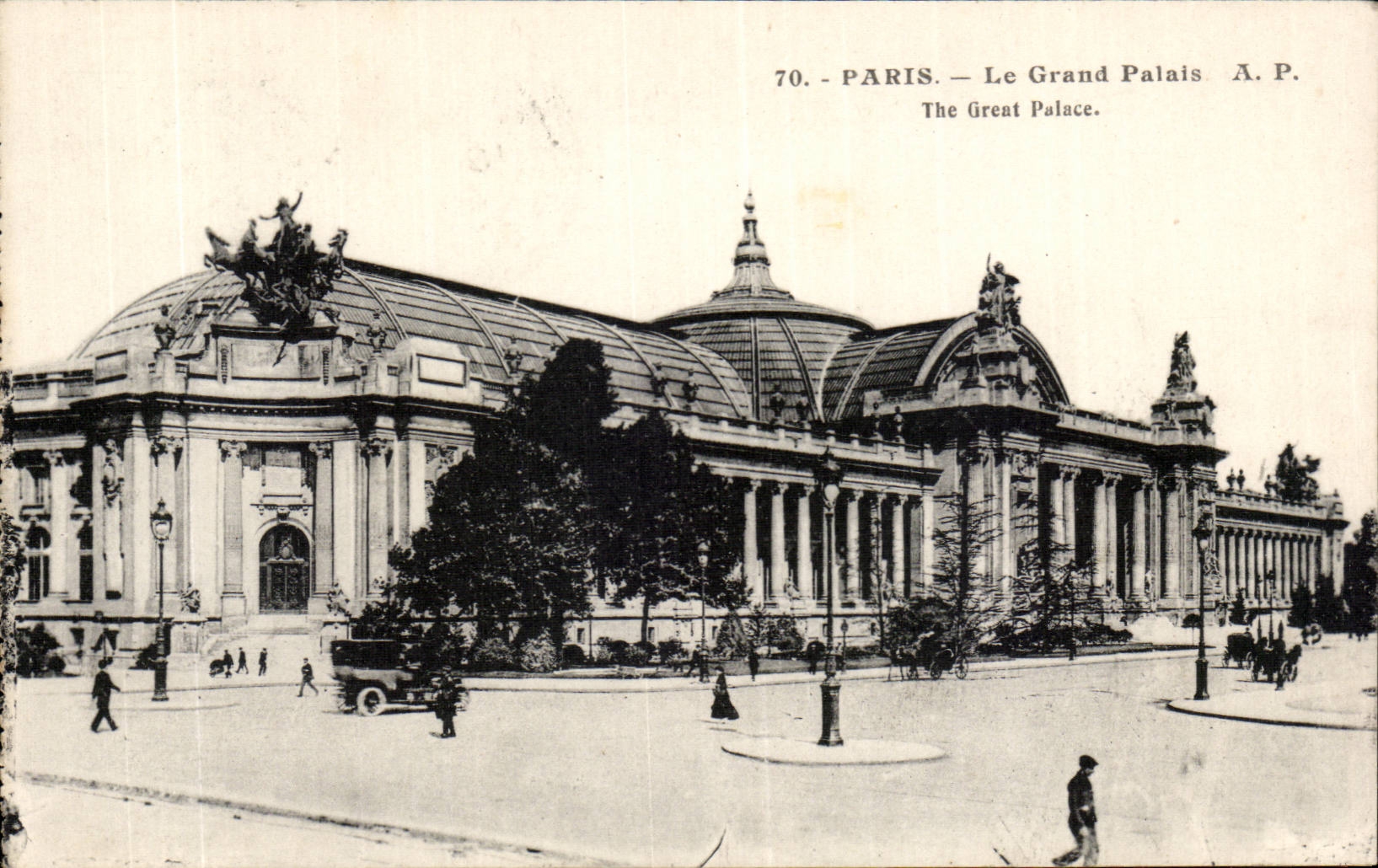 Paris CPA Le grand palais