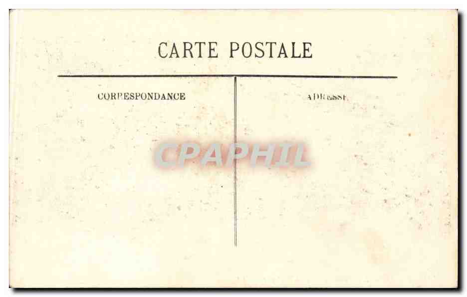 Paris CPA Avenue du Bois de Boulogne — Rückseite