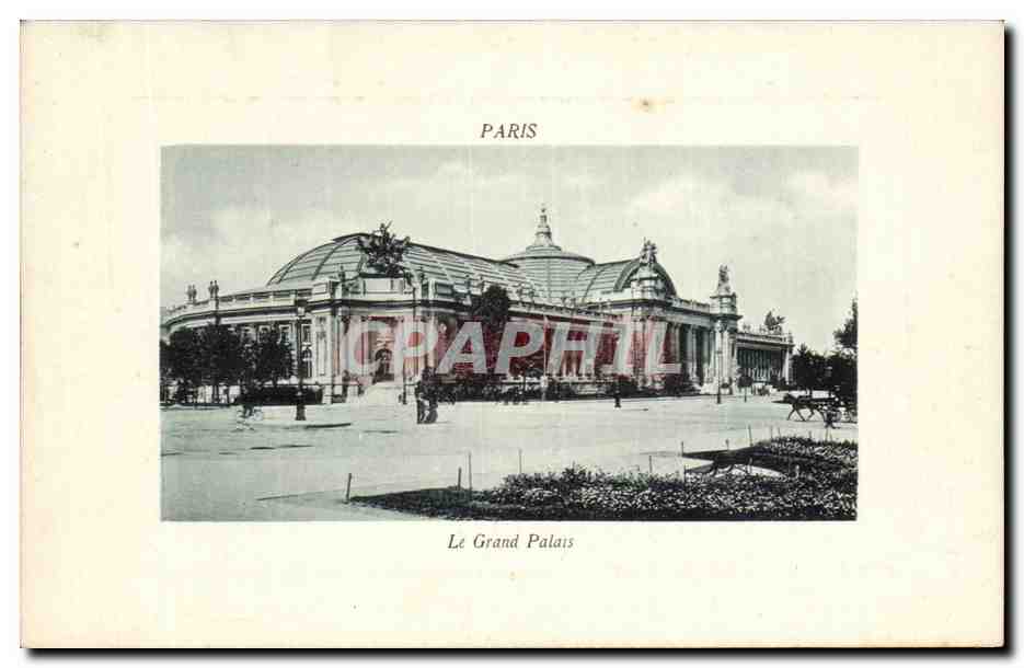 Paris CPA Le grand palais
