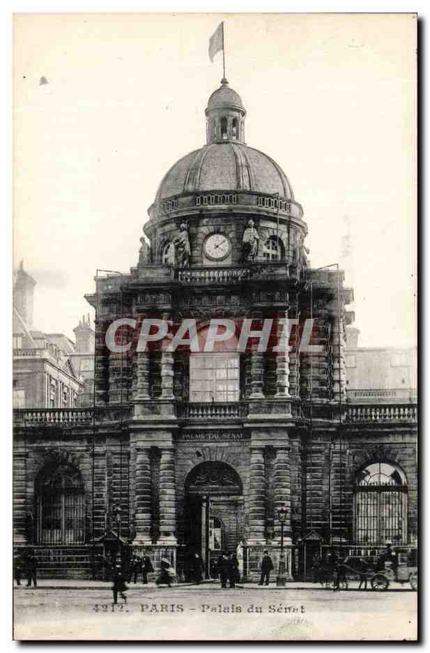 Paris CPA Palais du Senat