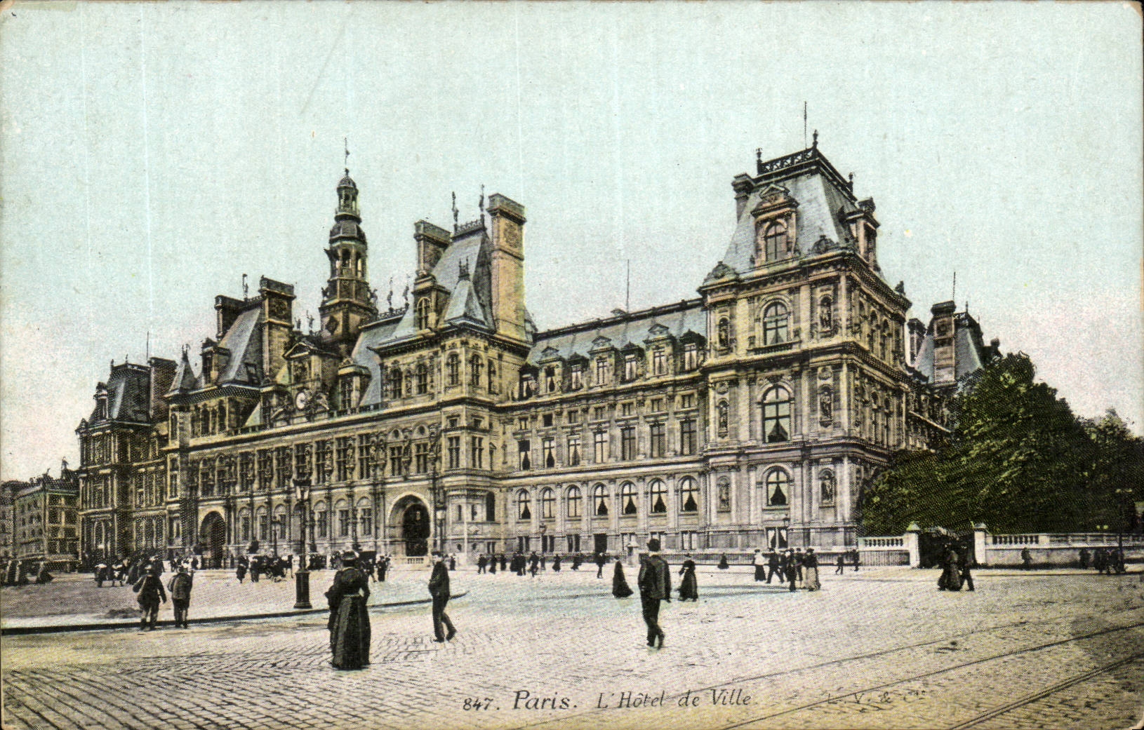 Paris CPA Hotel de ville