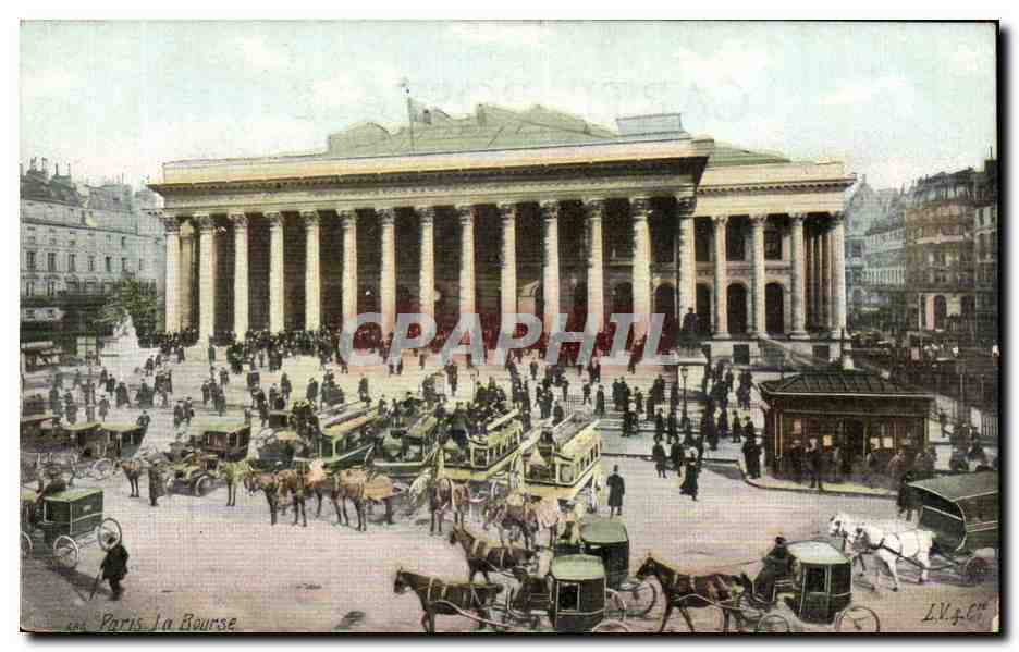Paris CPA La Bourse