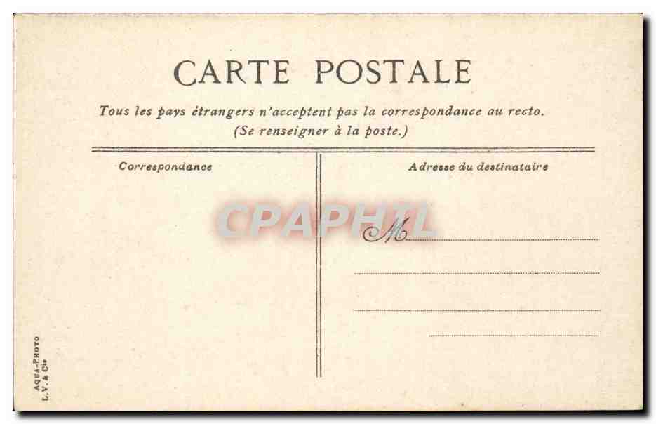Paris CPA Jardins du Trocadero Enfants — Rückseite