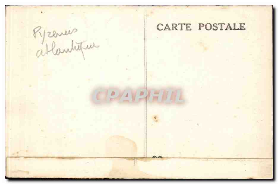 Eaux-Chaudes — Route de Gabas — Le Pic du Midi vu du Chêne de l'Ours — n°714 — Rückseite