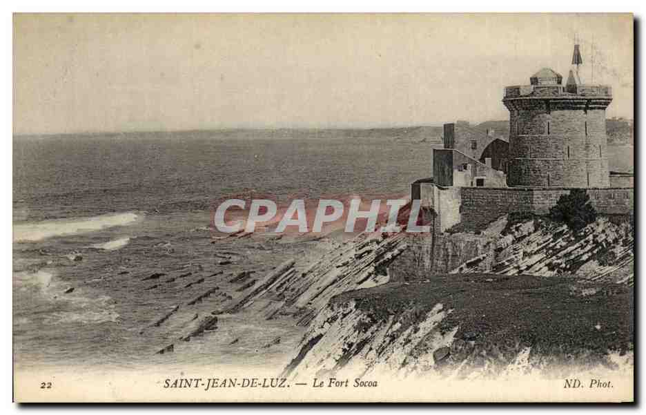 Saint-Jean-de-Luz — Fort Soccoa — ND. Phot.