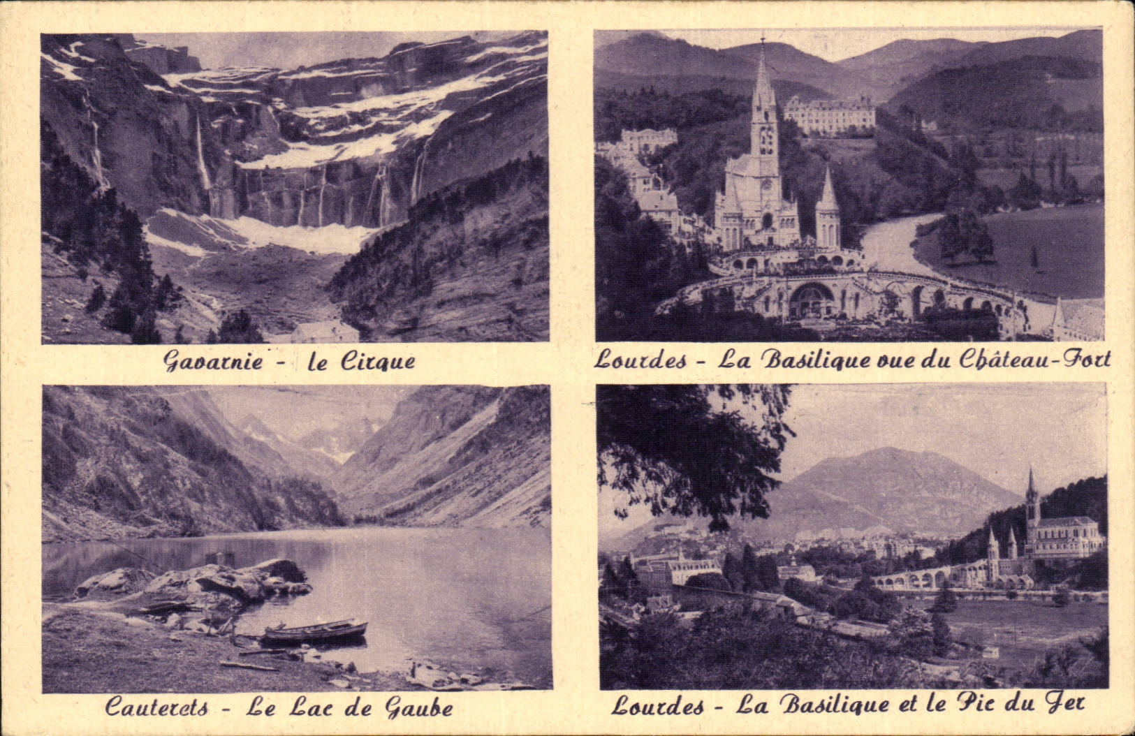 CPA Lourdes Gavarnie Cauterets