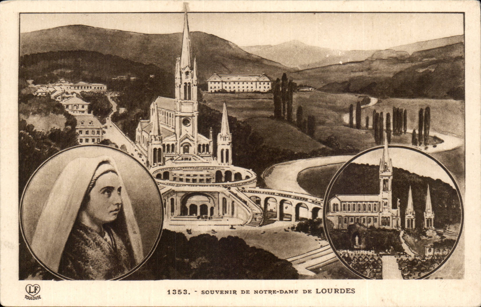 CPA Lourdes Bernadette