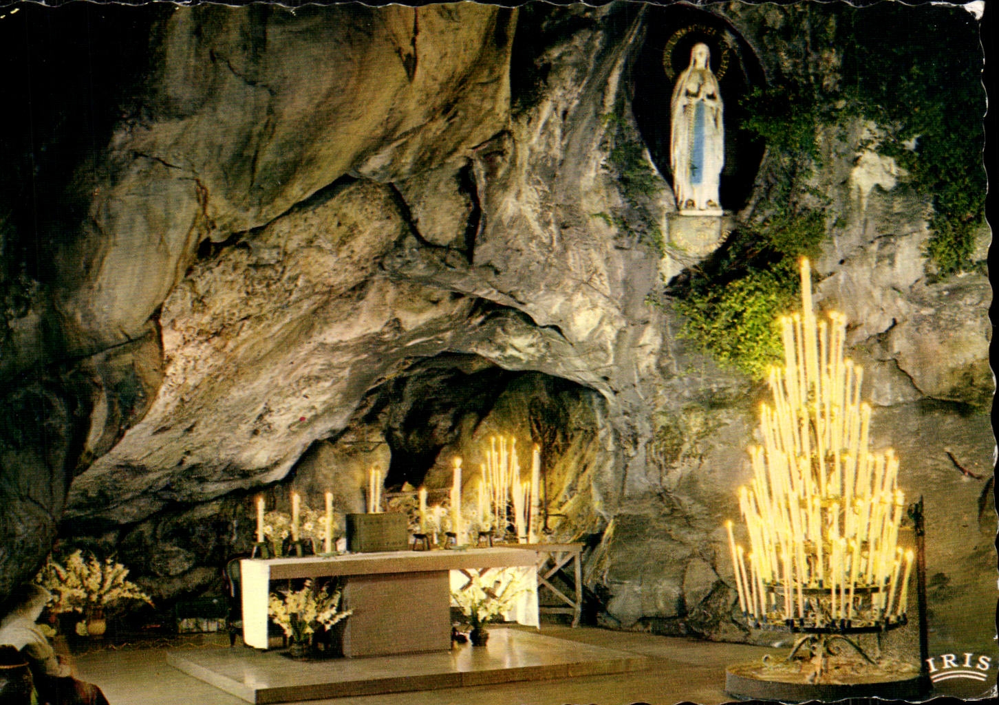 Grotte Miraculeuse de Lourdes — éditeur IRIS MEXICHROME, n°47