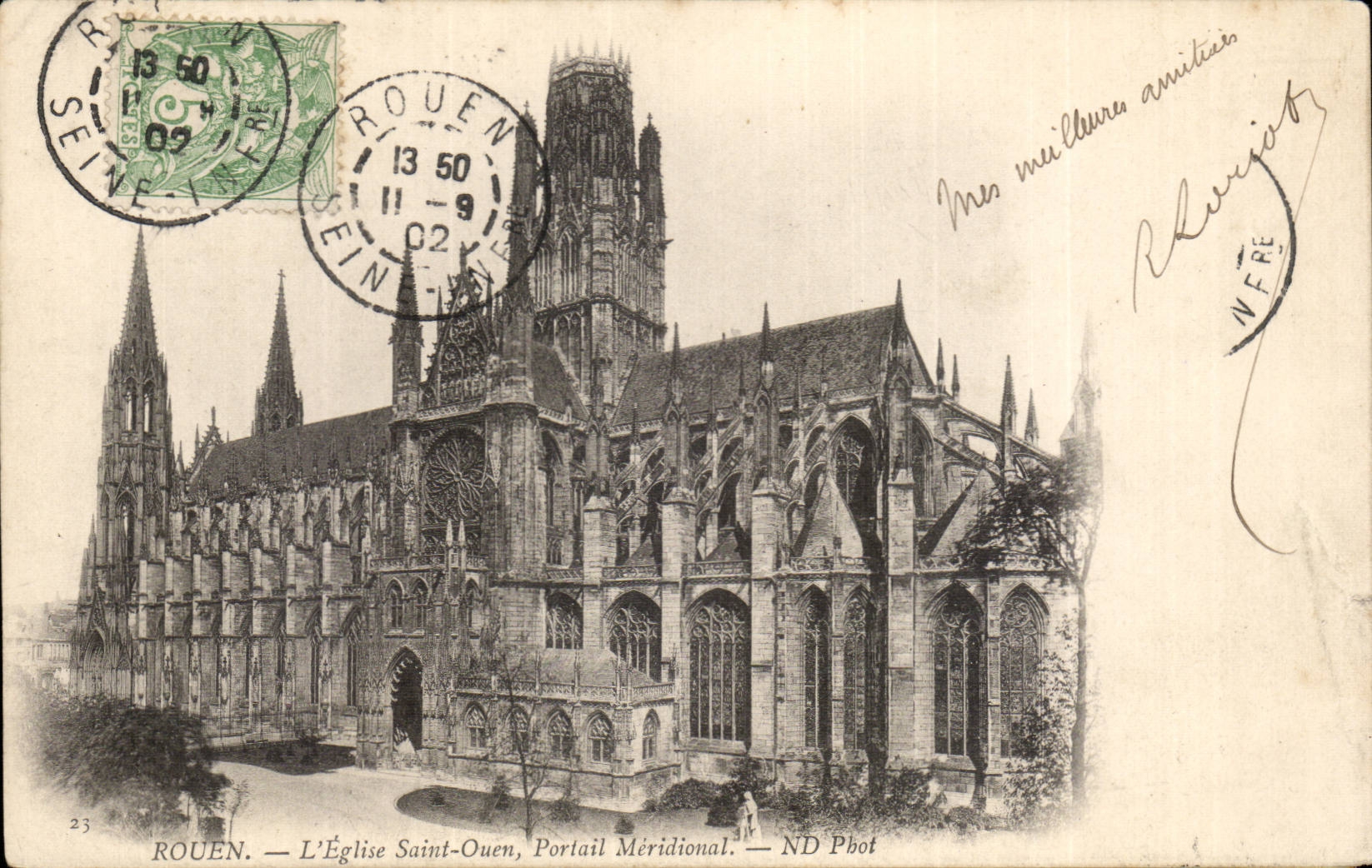 CPA Rouen Eglise Saint ouen