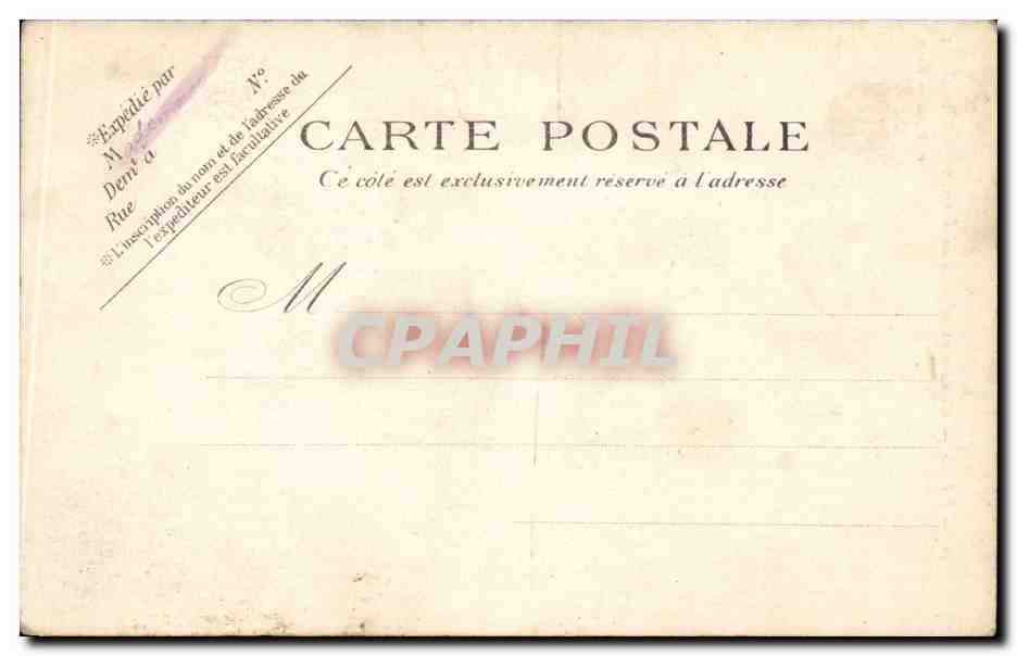 Paris CPA Eglise Saint Jean Baptiste de Grenelle — Rückseite