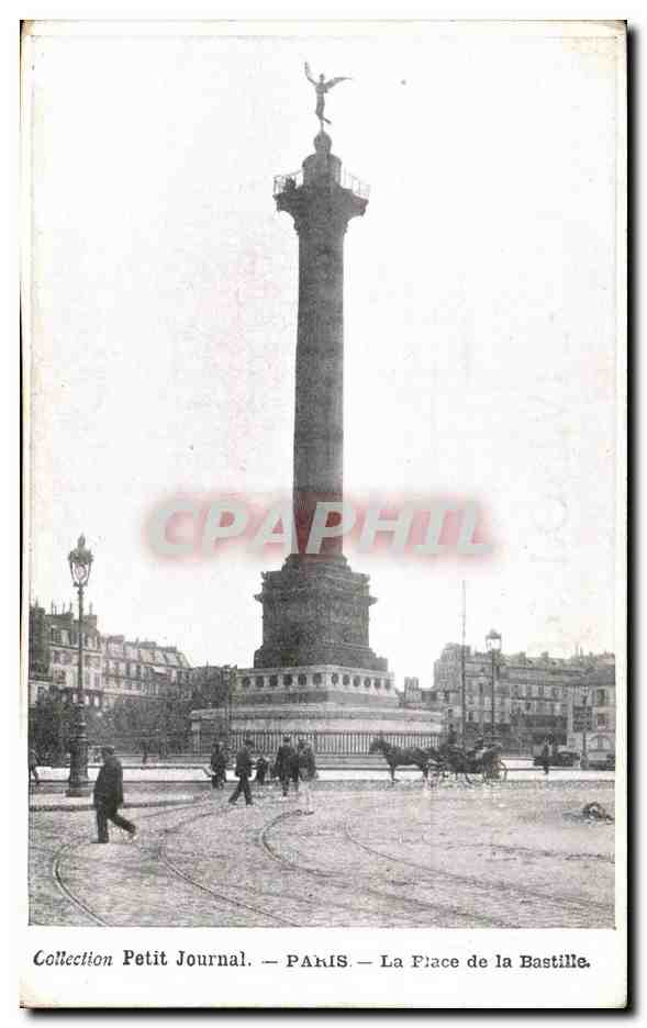 Paris CPA Place de la Bastille