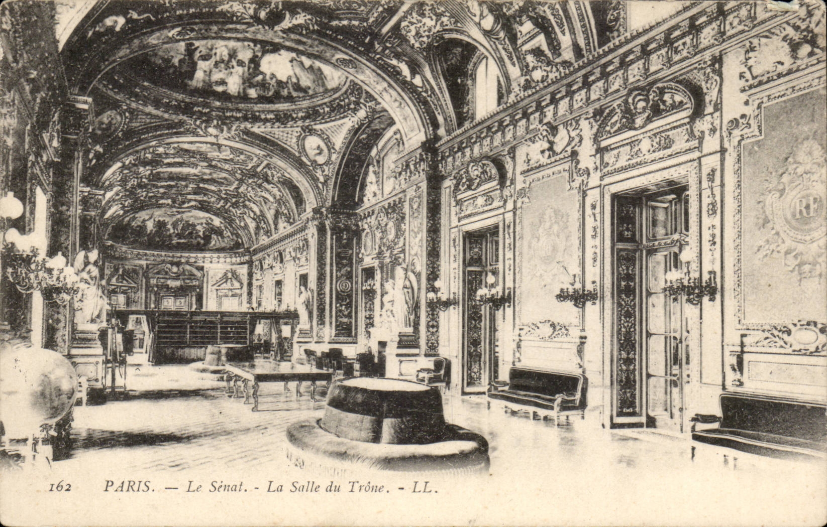 Paris CPA Le Senat la salle du trone