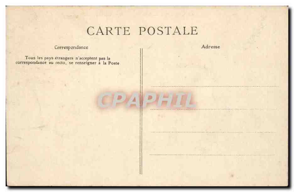 Paris CPA Boulevard des Italiens — Rückseite