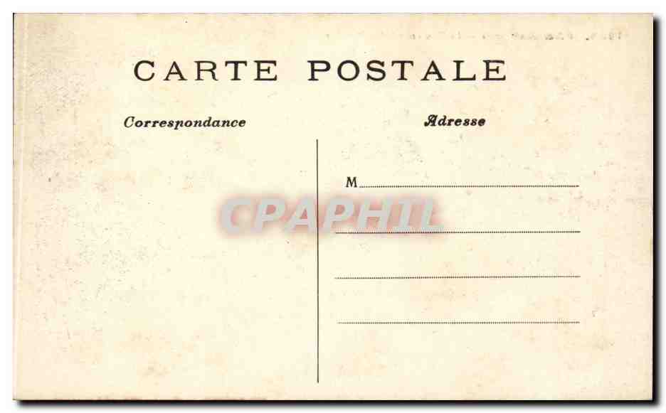 Paris CPA Boulevard des Italiens — Rückseite