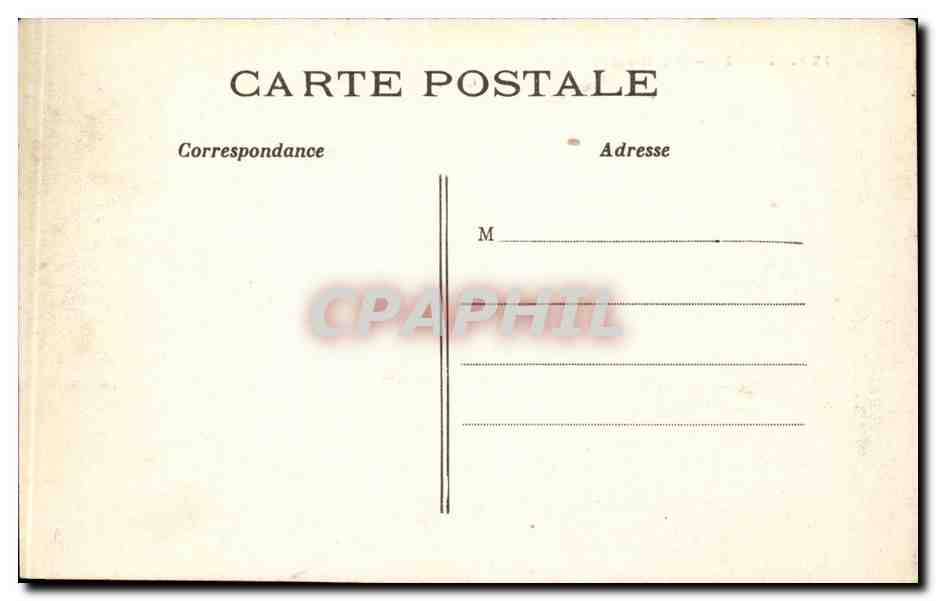 Paris CPA Boulevard Poissonniere — Rückseite