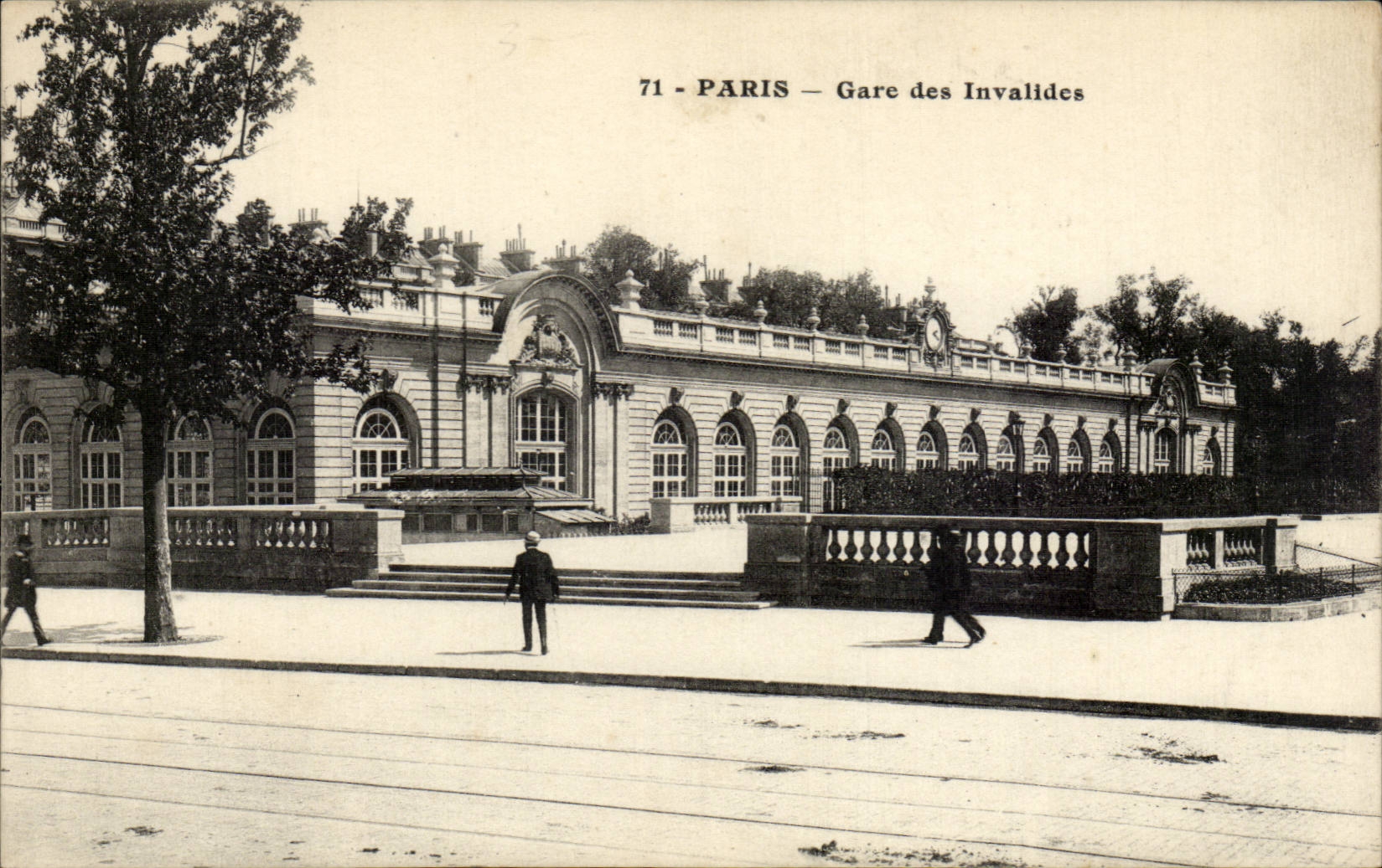 Paris CPA Gare des Invalides