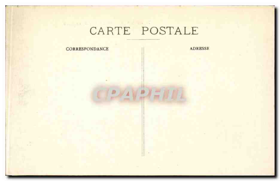 Paris CPA Gare des Invalides — Rückseite