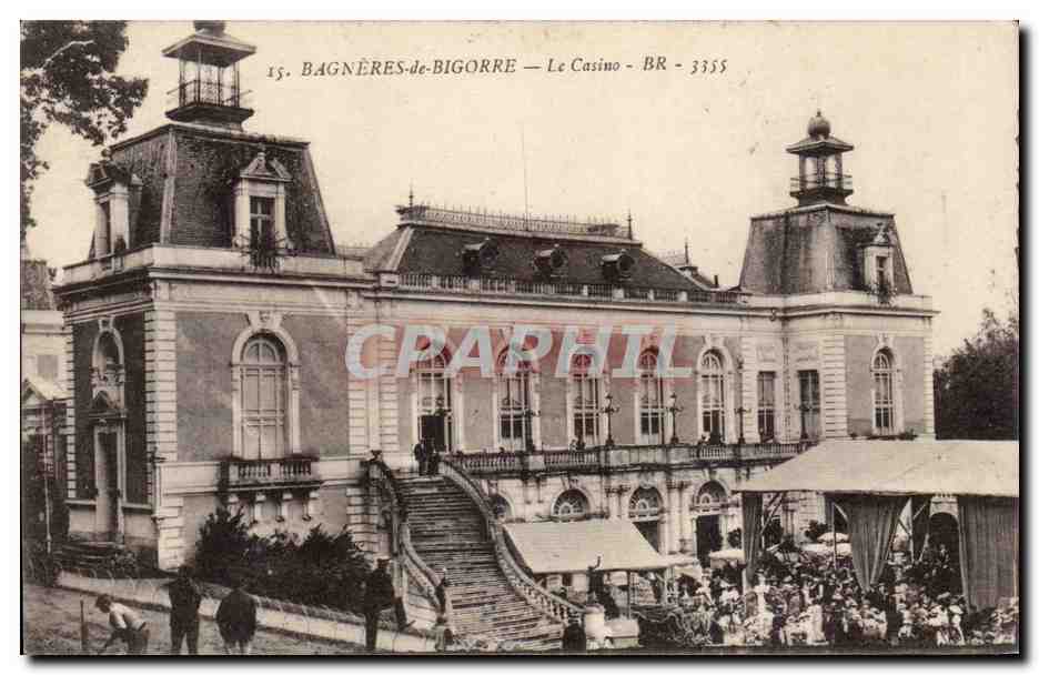 Bagnères-de-Bigorre — Le Casino — BR - 3355