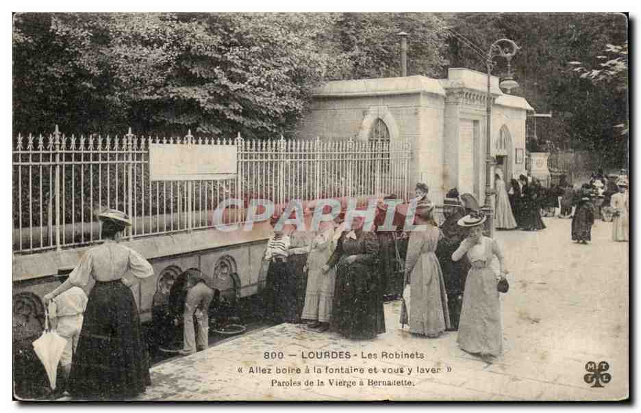 Lourdes - De kraan — Woorden van de Heilige Maagd aan Bernadette