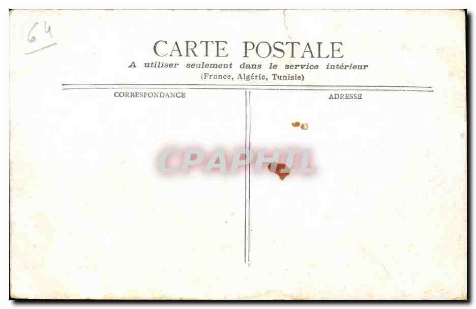 CPA St jean de Luz Ses environs — Verso
