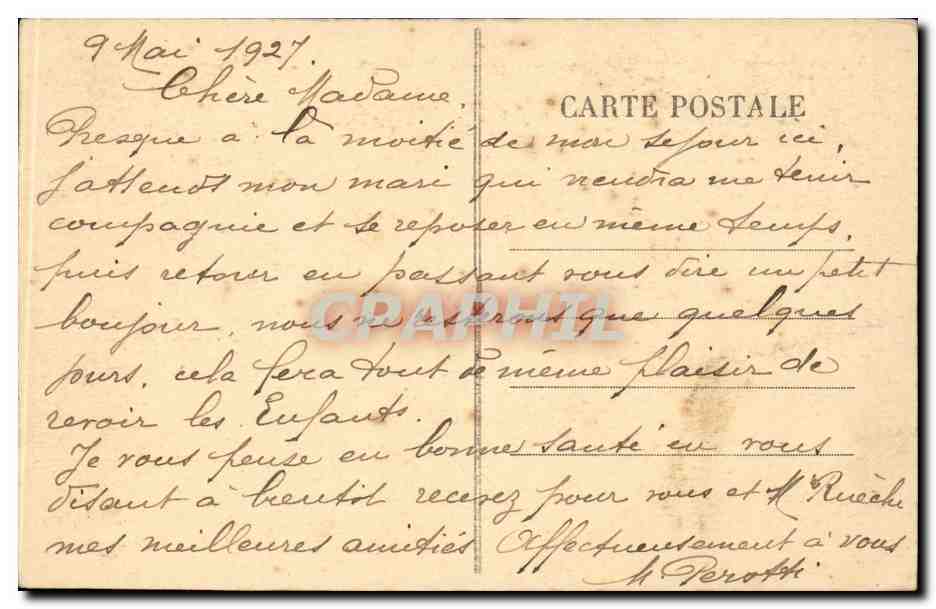 CPA Salies de Bearn Vieilles maisons sur le Saleys — Rückseite