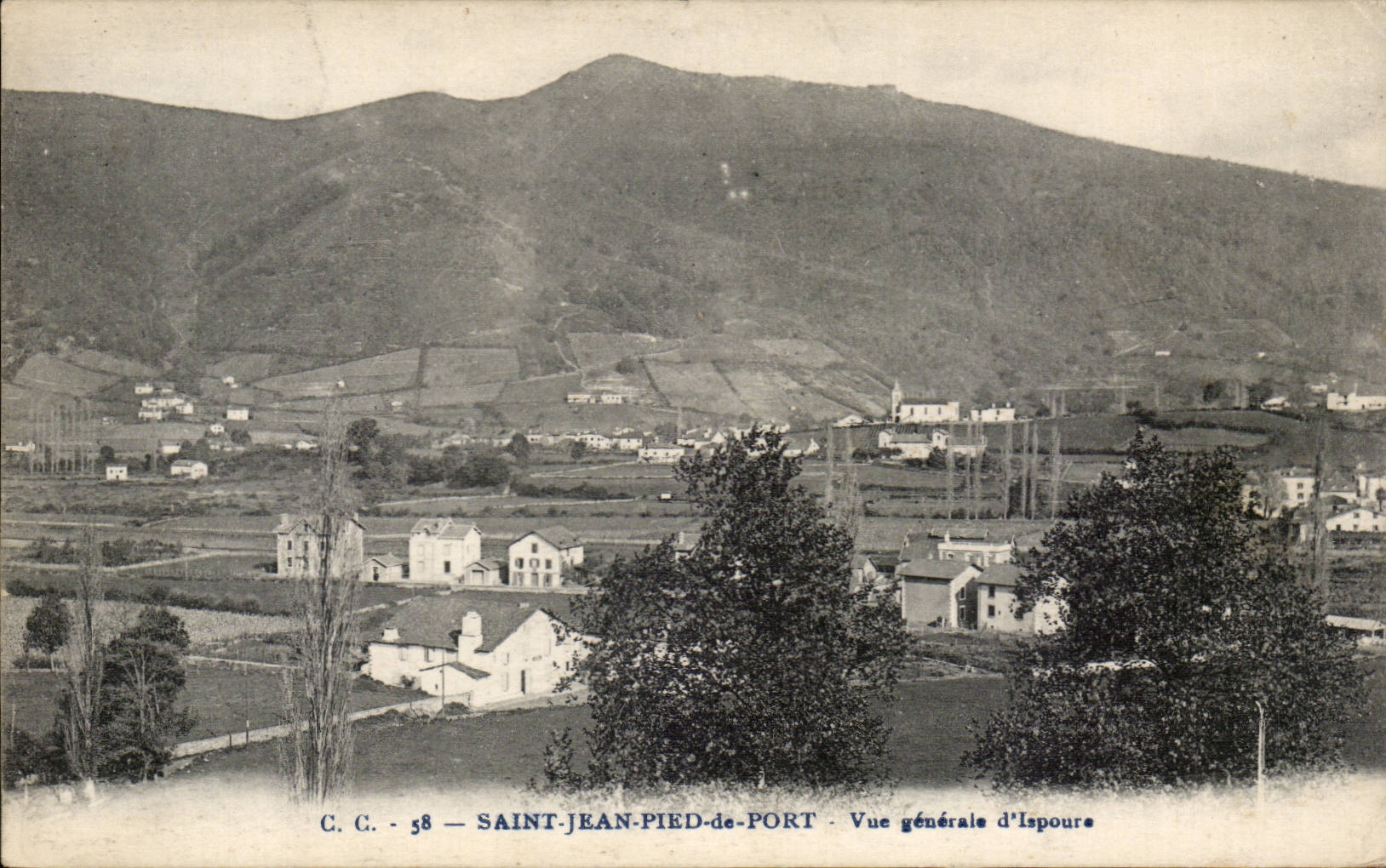 Saint-Jean-Pied-de-Port — Allgemeiner Blick auf Ispoure — C.C. 58