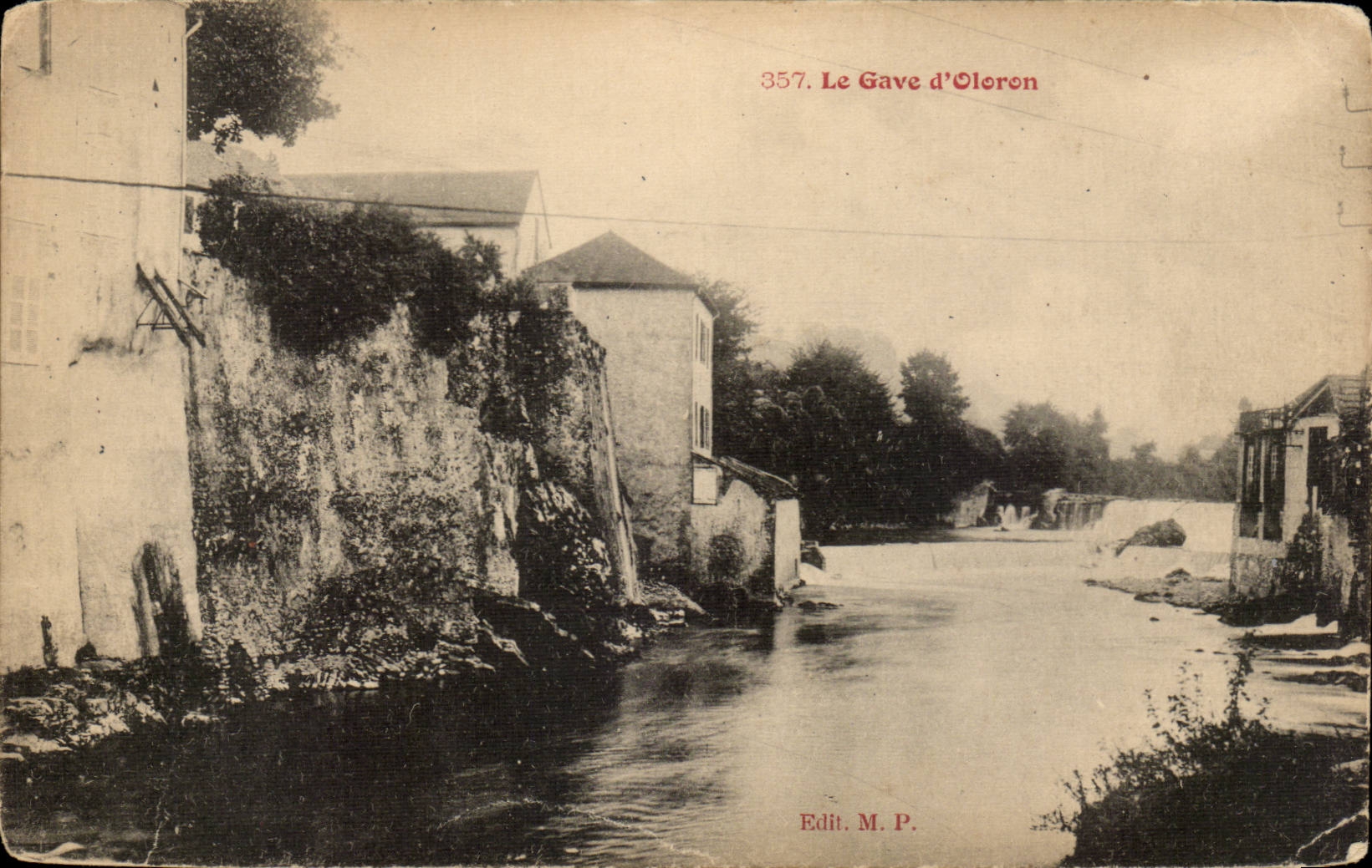 CPA Le Gave d'oloron