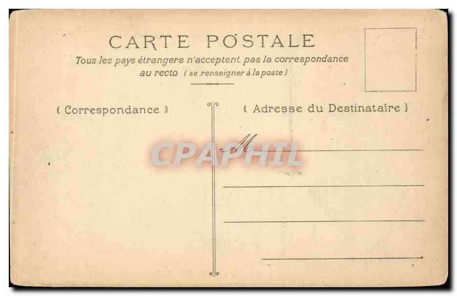 CPA Le Gave d'oloron — Rückseite