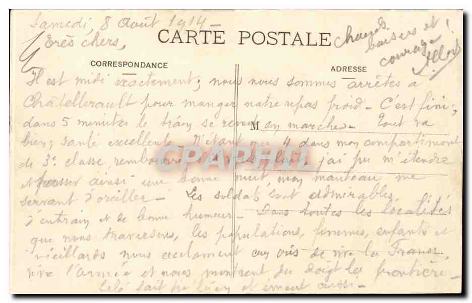 Biarritz - Le Casino Municipal — Marcel Delboy, phototypie, Bordeaux, n°29 — Rückseite