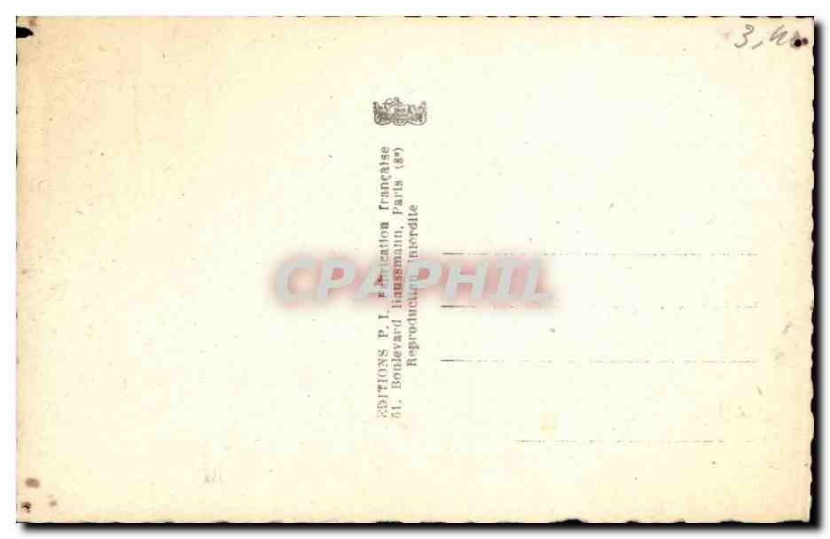 CPA Fantaisie Femme Suzy Carrier Actrice — Back