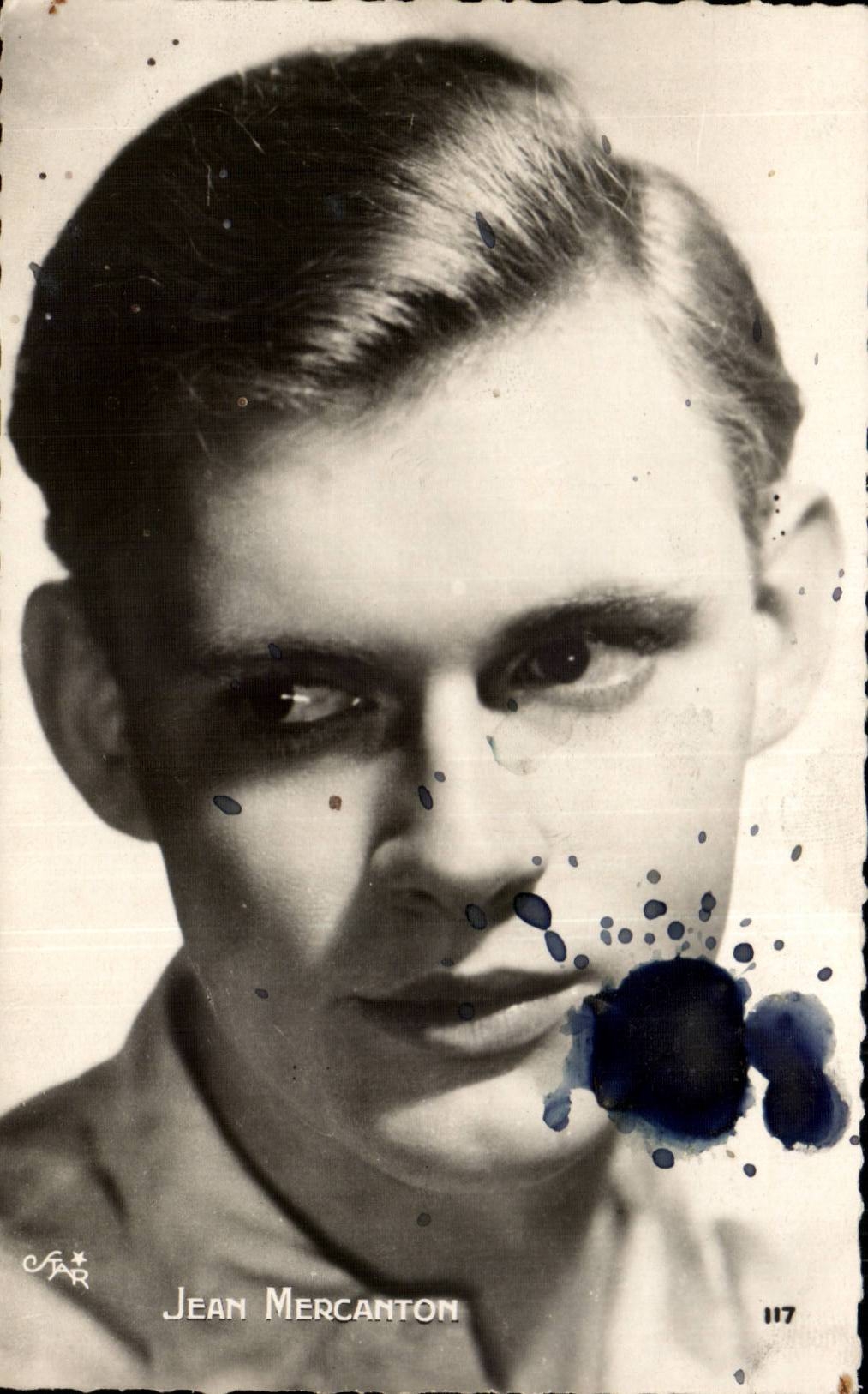 CPA Fantaisie Acteur Cinema Jean Mercanton