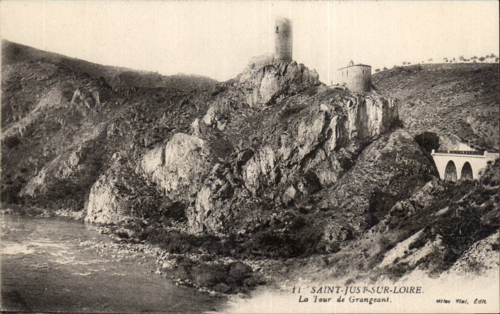 CPA Saint Just sur Loire La tour de Grangeant