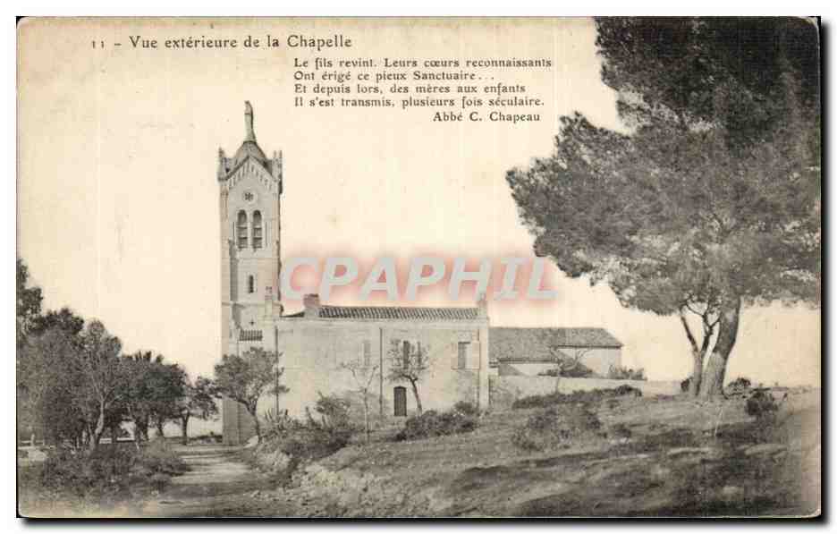 CPA Vue exterieure de la chapelle 