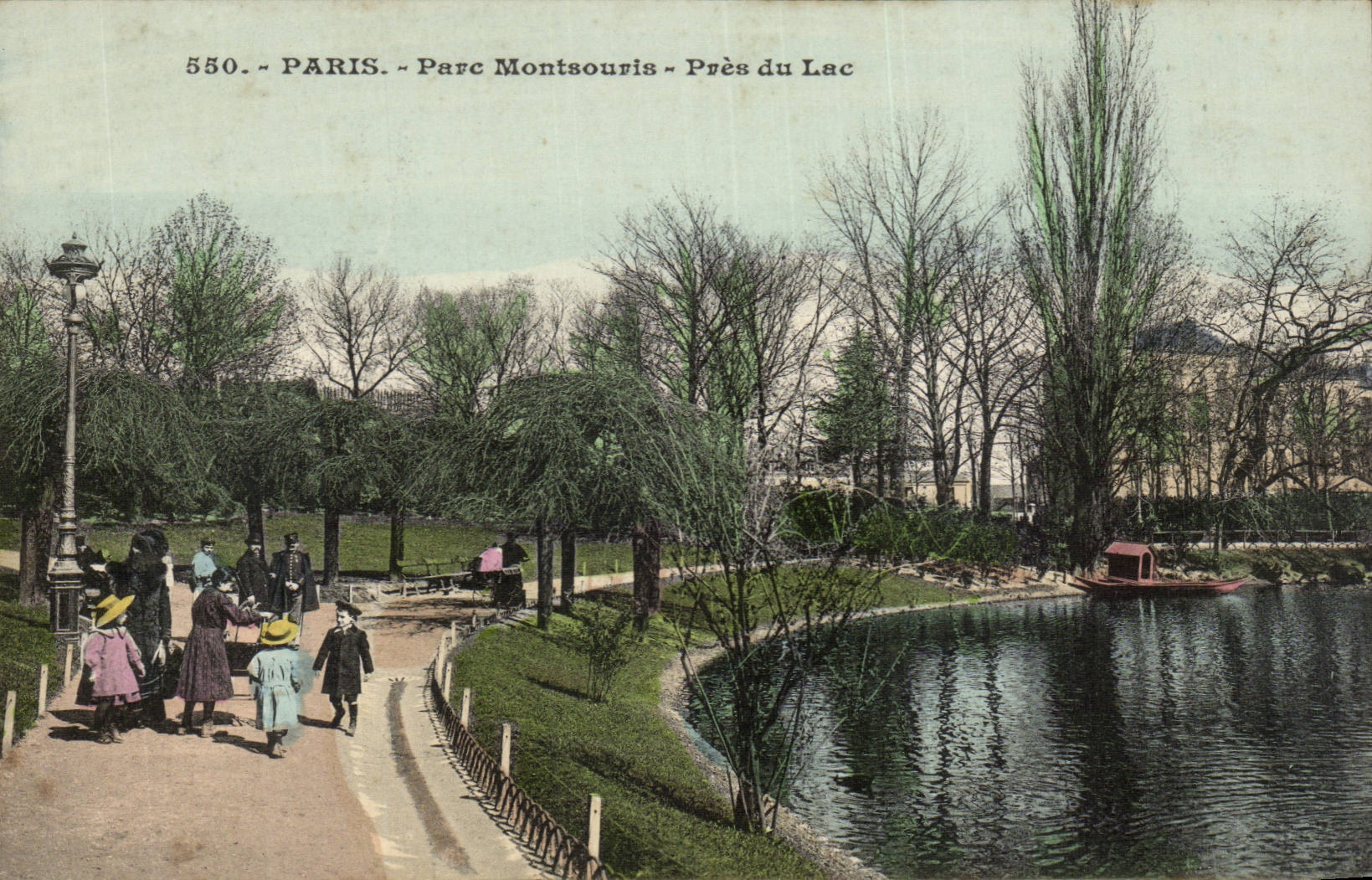 CPA Paris Parc montouris Pres du lac