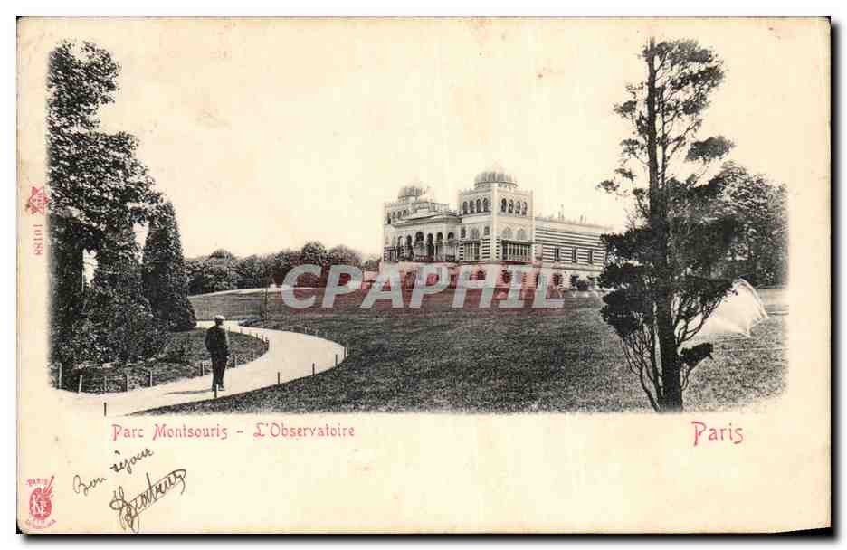 CPA Paris Parc montouris L'observatoire