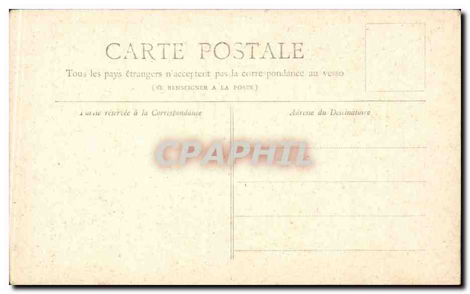 CPA Paris Tour St Jacques — Rückseite
