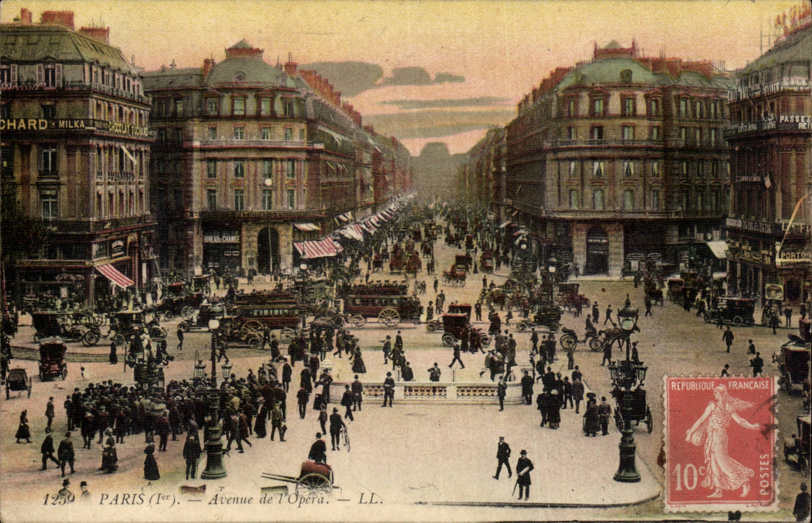 CPA Paris Avenue de l'Opera