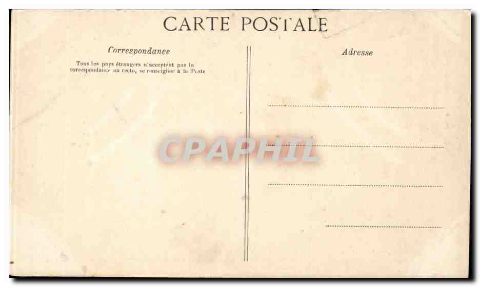 CPA Paris Statue de Jeanne d'arc Boulevard Saint marcel — Verso
