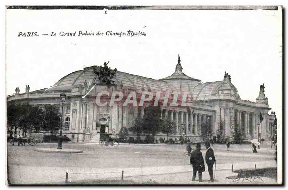 CPA Paris Le grand palais des Champs Elysees