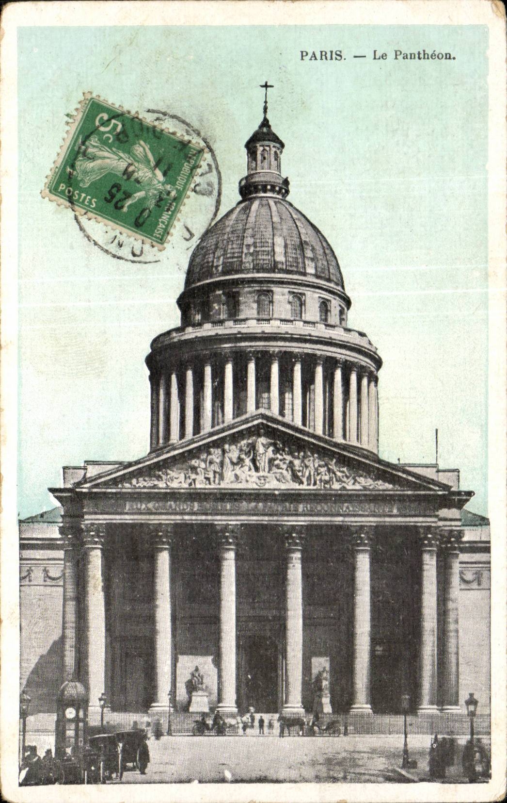 CPA Paris Le pantheon