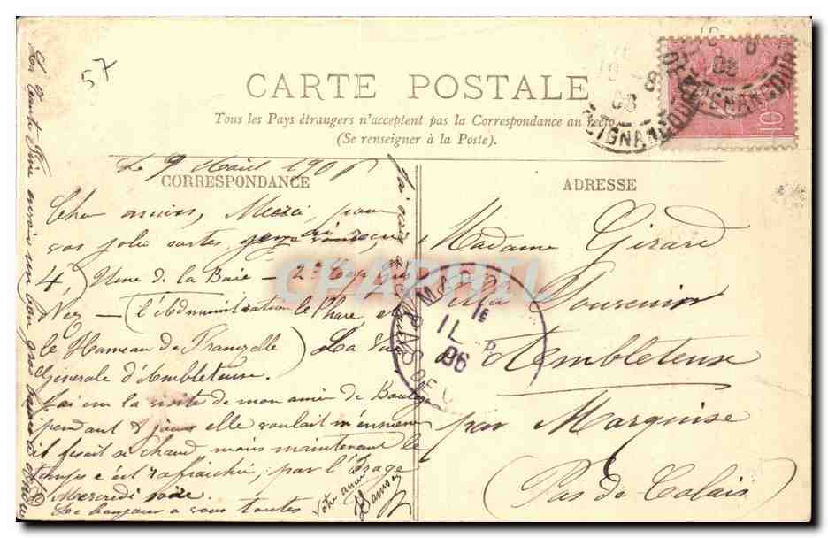 CPA Paris Les enfants aux Tuileries — Rückseite