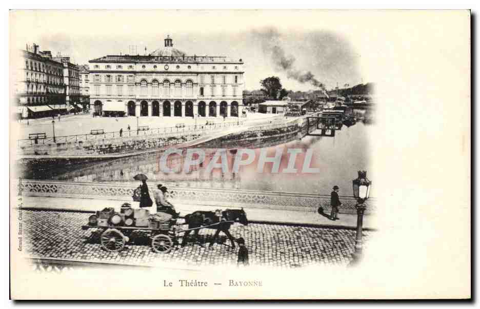 CPA Bayonne Le theatre
