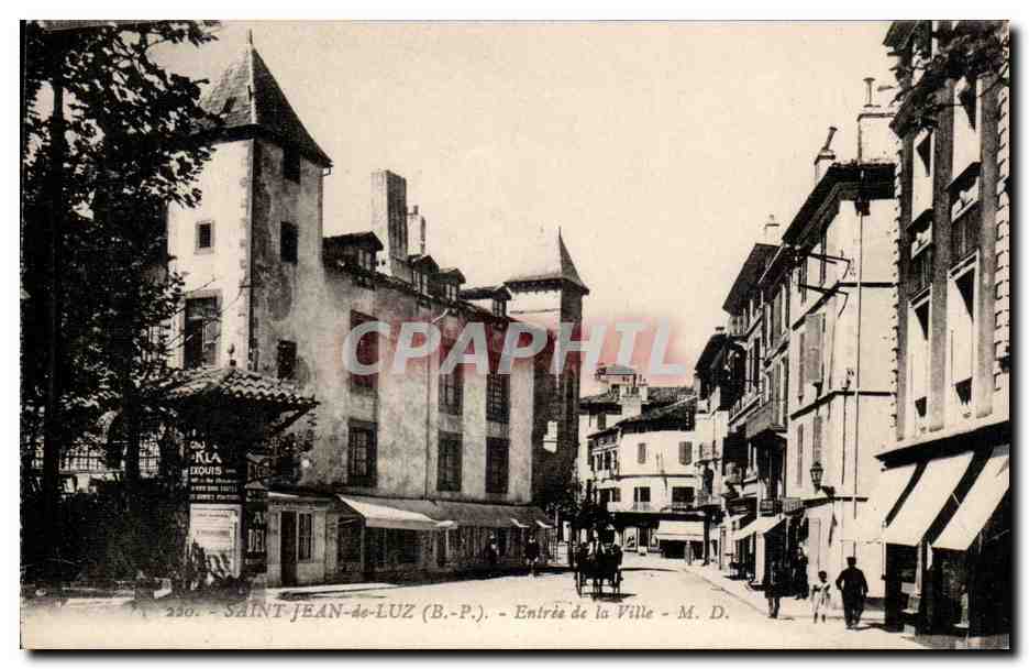 Saint-Jean-de-Luz (B.P.) — Entrance to the City — M. D.
