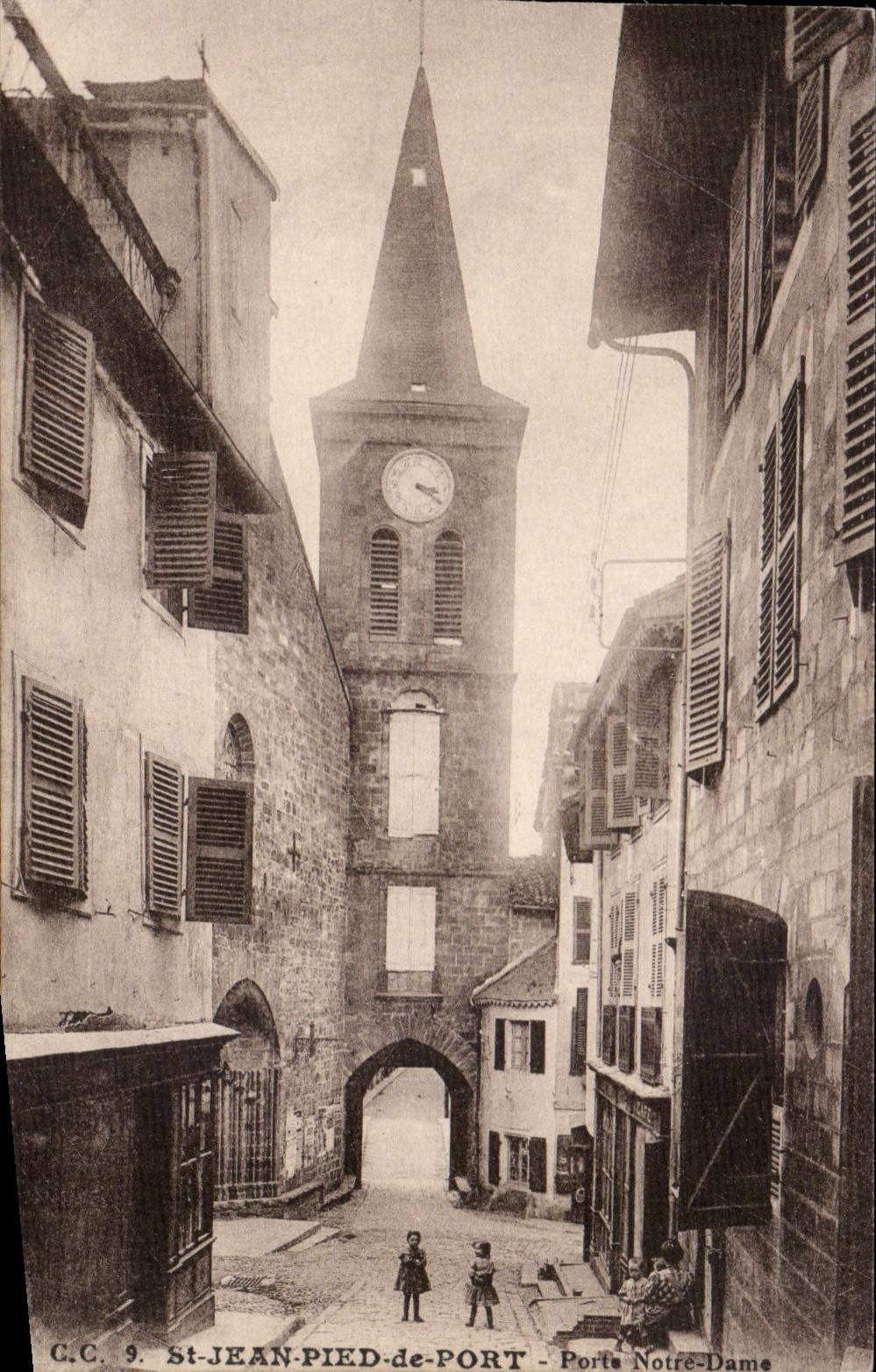 St-Jean-Pied-de-Port — Puerta Notre-Dame — C.C. 9