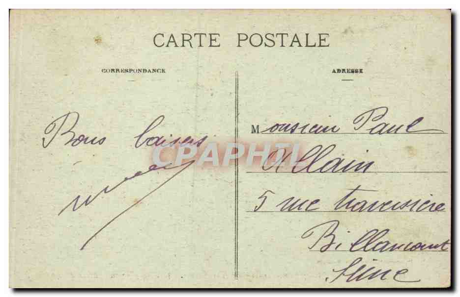 Les "Trois-Couronnes" (Espagne), vue prise du parc du Château d'Abbadia — Phototype Marcel Dalboy (B.-Fyr.) n°116 — Verso