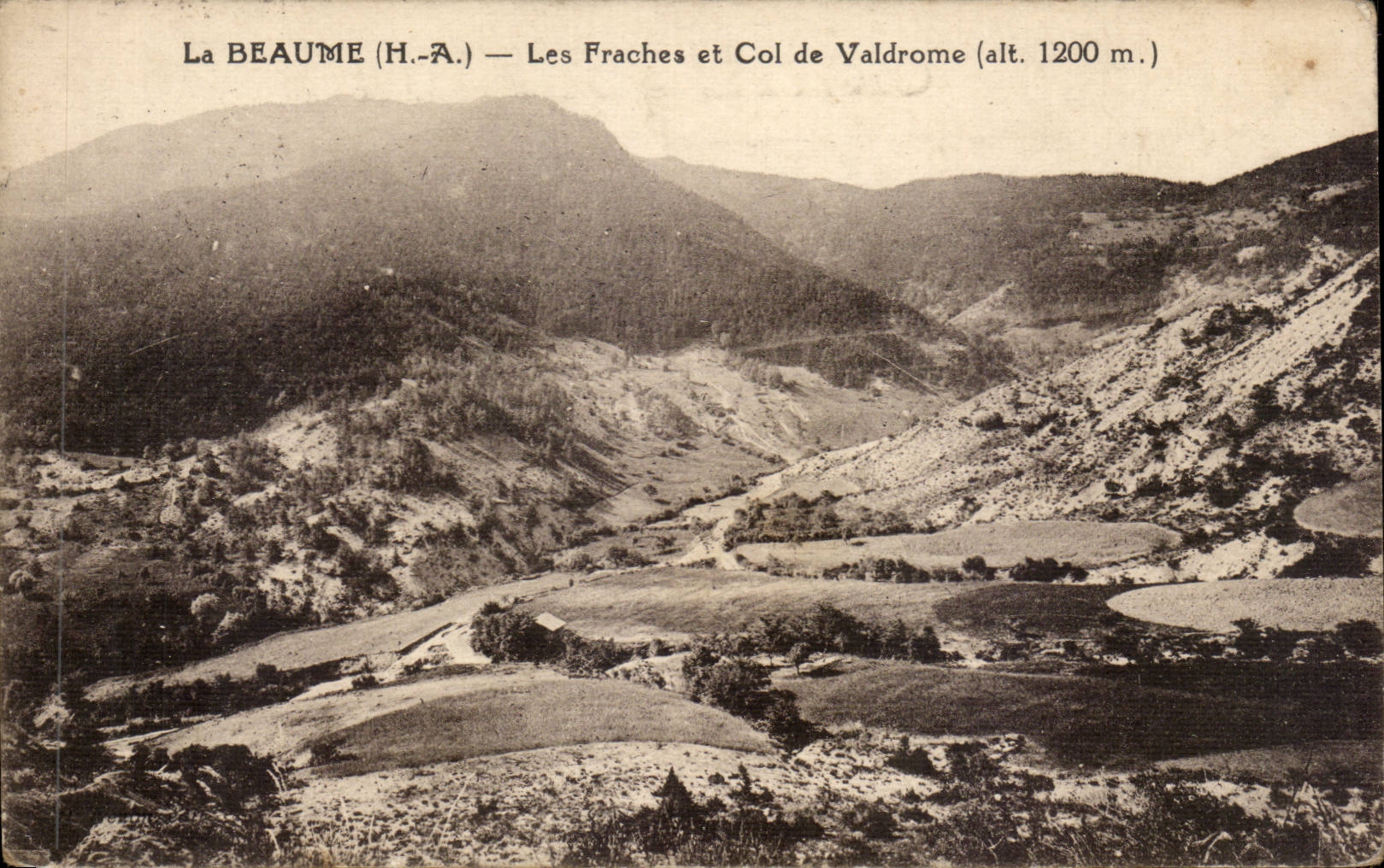 CPA La Beaume Les Fraches et col de Valdrome