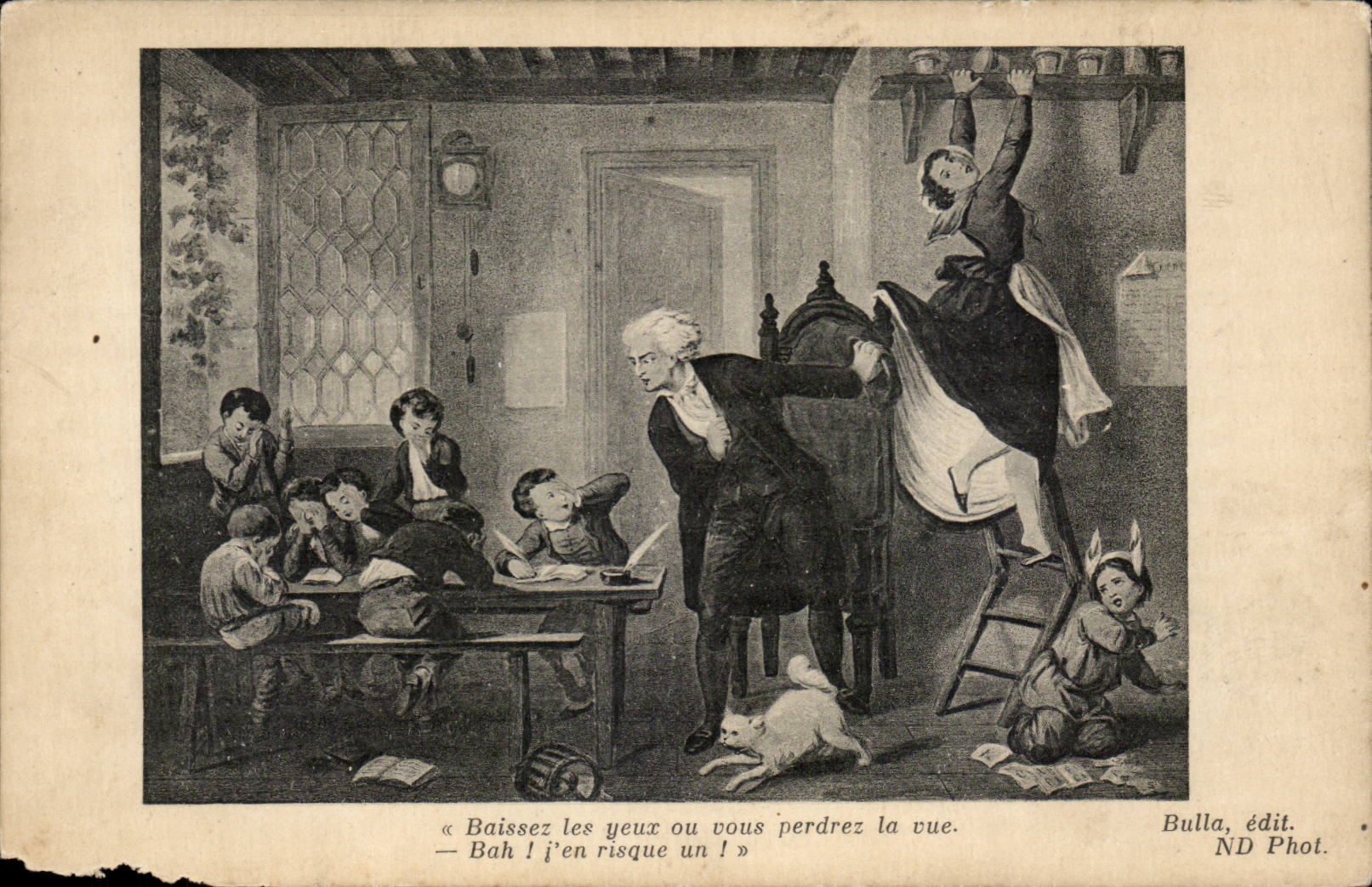 CPA Baissez les yeux ou vous perdez la vue 