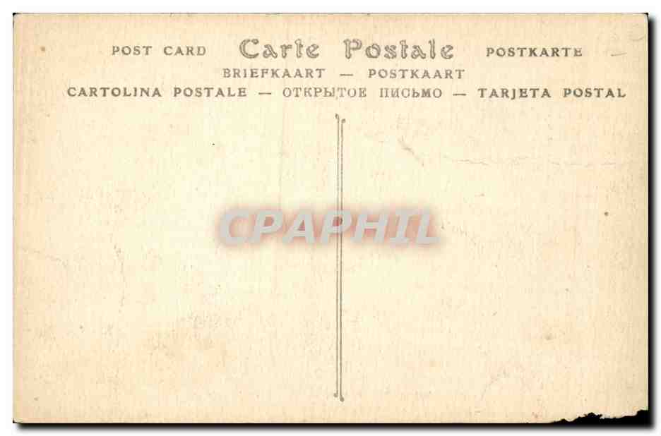 CPA Baissez les yeux ou vous perdez la vue  — Rückseite