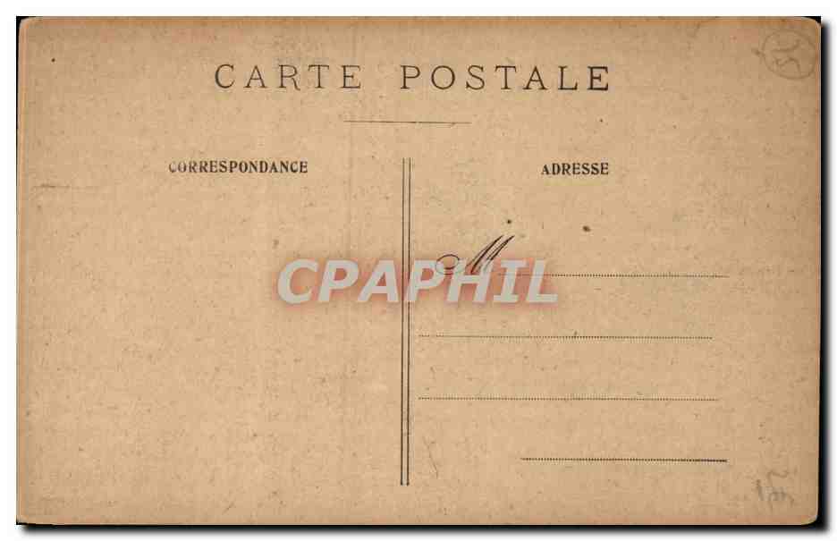 CPA Paris Les Invalides — Rückseite