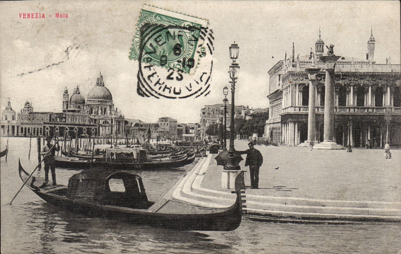 CPA Italie Italie Venezia Molo